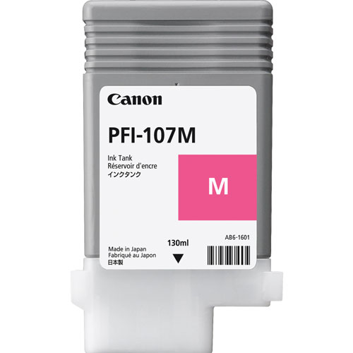 CANON PFI-107M インクタンク 染料 マゼンタ 6707B001