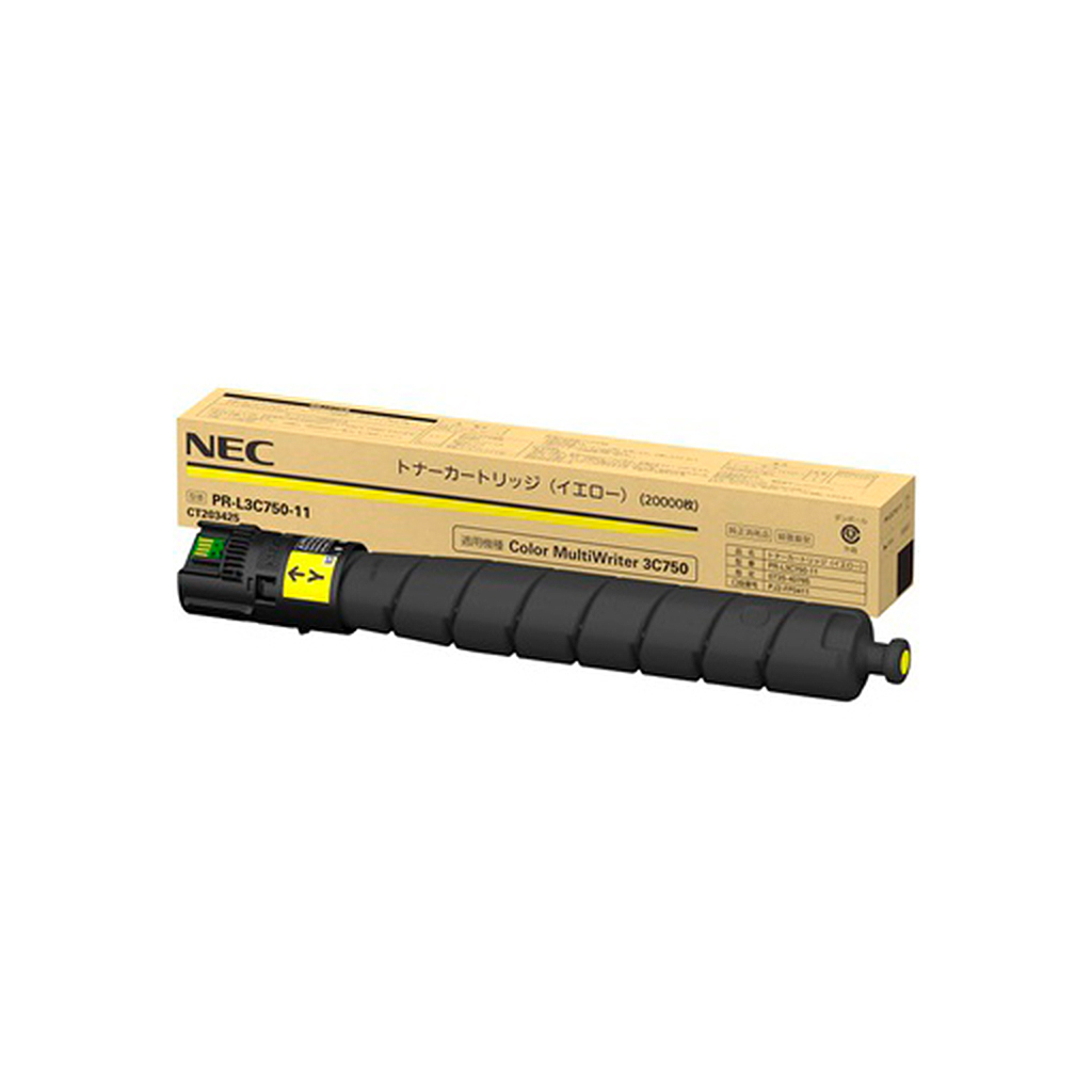 ネット限定商品 【純正品】 NEC PR-L3C750-11 トナーカートリッジ イエロー プリンター・FAX用インク 